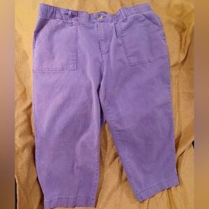 Baccini purple capris sz 20W (070824E)